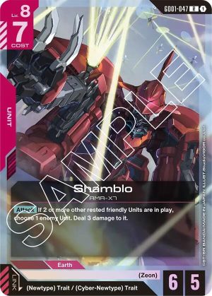 Shamblo - GD01-047: Newtype Rising