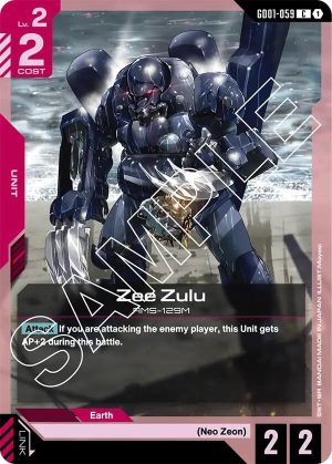 Zee Zulu - GD01-059: Newtype Rising
