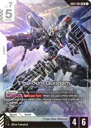 Freedom Gundam - GD01-065: Newtype Rising