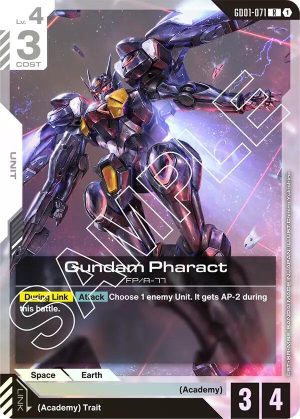 Gundam Pharact - GD01-071: Newtype Rising
