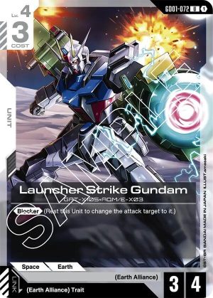 Launcher Strike Gundam - GD01-072: Newtype Rising