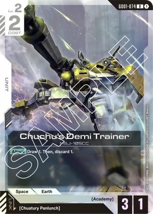 Chuchu's Demi Trainer - GD01-074: Newtype Rising