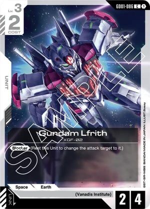 Gundam Lfrith - GD01-086: Newtype Rising