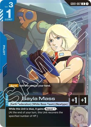 Sayla Mass - GD01-087: Newtype Rising