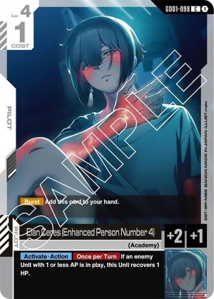 Elan Ceres (Enhanced Person Number 4) - GD01-098: Newtype Rising