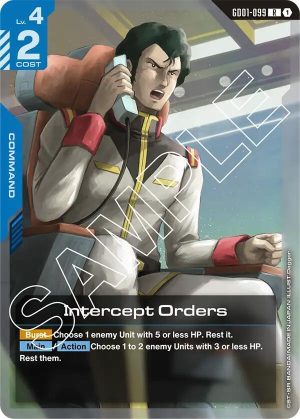 Intercept Orders - GD01-099: Newtype Rising