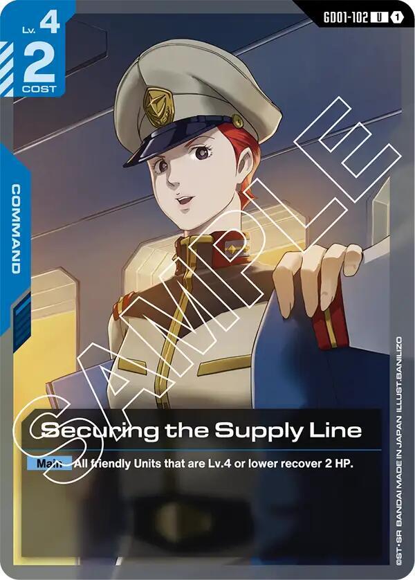 Securing the Supply Line - GD01-102: Newtype Rising