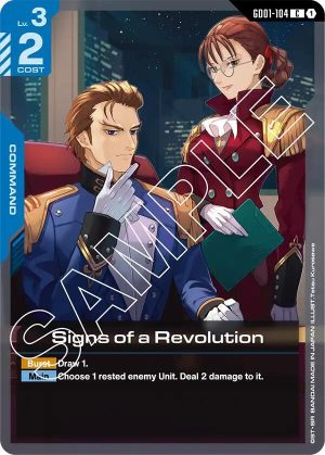 Signs of a Revolution - GD01-104: Newtype Rising