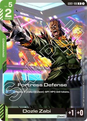 Fortress Defense - GD01-106: Newtype Rising