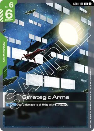 Strategic Arms - GD01-108: Newtype Rising