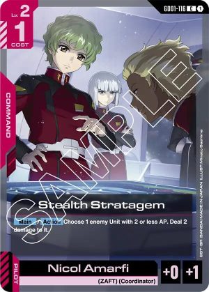 Stealth Stratagem - GD01-116: Newtype Rising