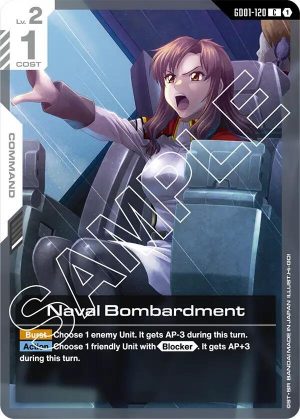 Naval Bombardment - GD01-120: Newtype Rising