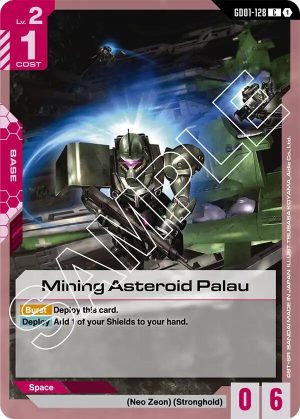 Mining Asteroid Palau - GD01-128: Newtype Rising