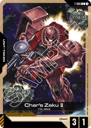 Char's Zaku II (T - T-006: Newtype Rising
