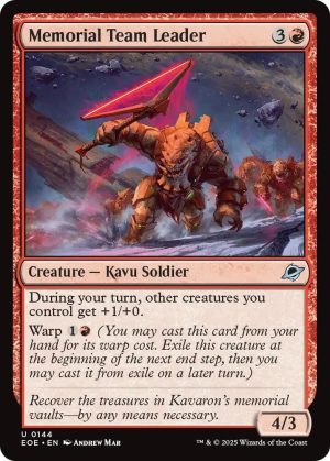 Memorial Team Leader - 144: Edge of Eternities