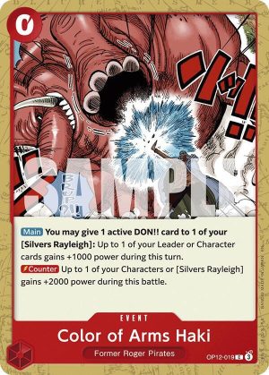 Color of Arms Haki - OP12-019: Legacy of the Master