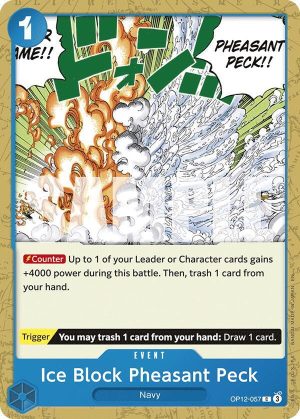 Ice Block Pheasant Peck - OP12-057: Legacy of the Master