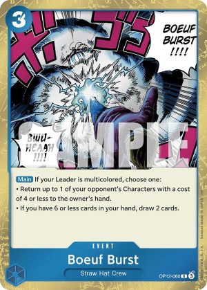 Boeuf Burst - OP12-060: Legacy of the Master