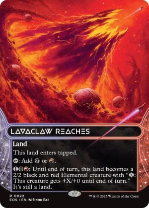 Lavaclaw Reaches (0022) (Borderless) - 22: [object Object]