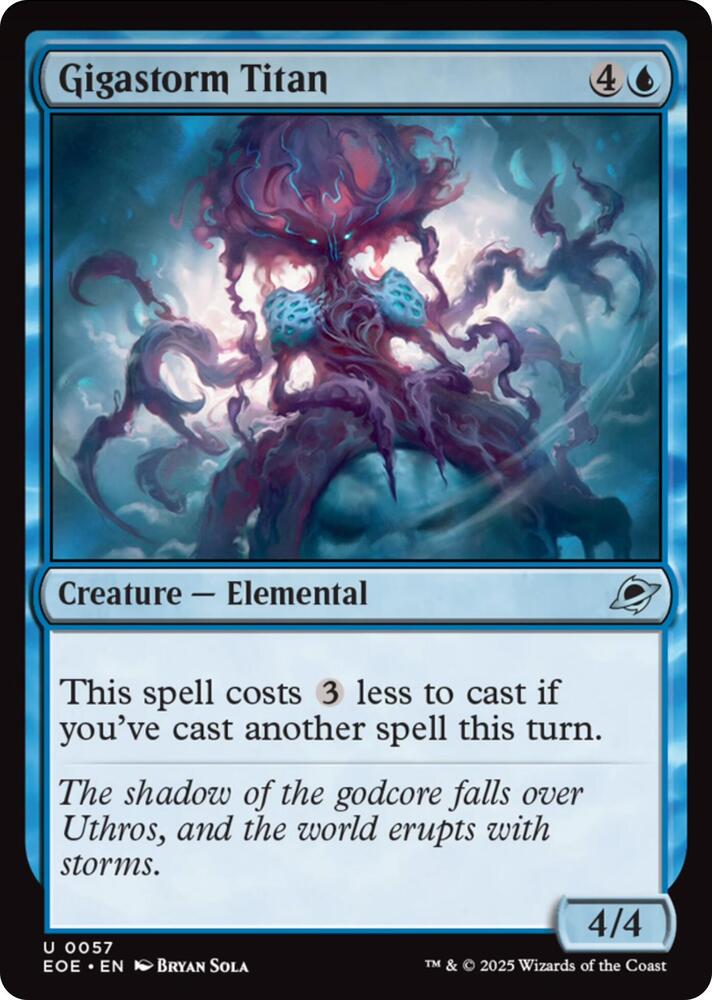 Gigastorm Titan - 57: Edge of Eternities