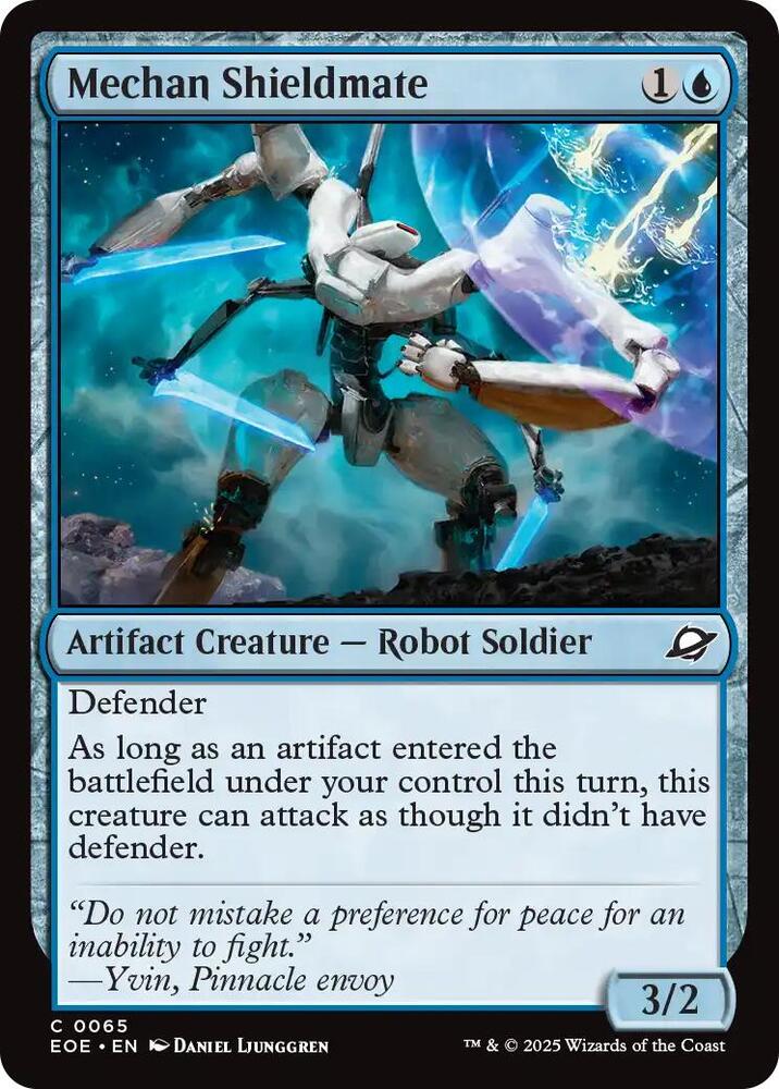 Mechan Shieldmate - 65: Edge of Eternities