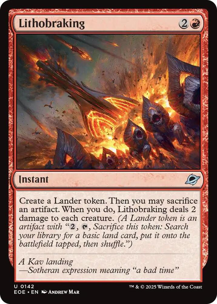Lithobraking - 142: Edge of Eternities