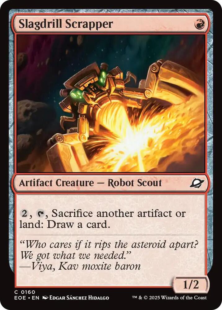 Slagdrill Scrapper - 160: Edge of Eternities