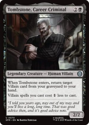 Tombstone, Career Criminal - 70: Marvel's Spider-Man