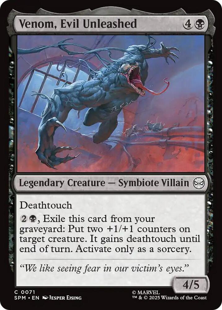 Venom, Evil Unleashed - 71: Marvel's Spider-Man
