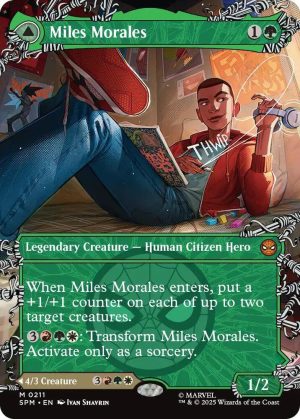 Miles Morales (0211) (Borderless) - 211: Marvel's Spider-Man