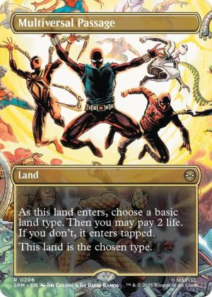 Multiversal Passage (Borderless) - 206: Marvel's Spider-Man