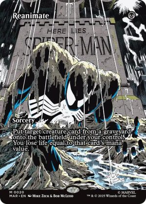 Reanimate (Borderless) - 20: Marvel's Spider-man: Eternal Legal