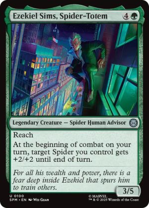 Ezekiel Sims, Spider - 100: Marvel's Spider-Man