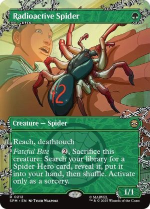 Radioactive Spider (Borderless) - 212: Marvel's Spider-Man