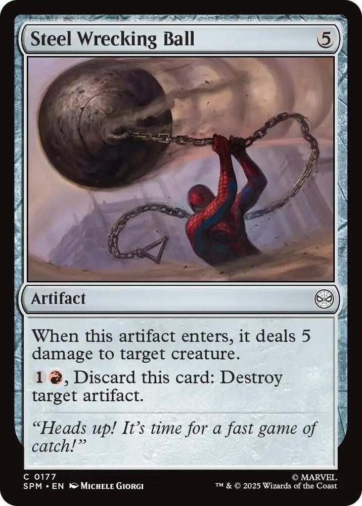 Steel Wrecking Ball - 177: Marvel's Spider-Man