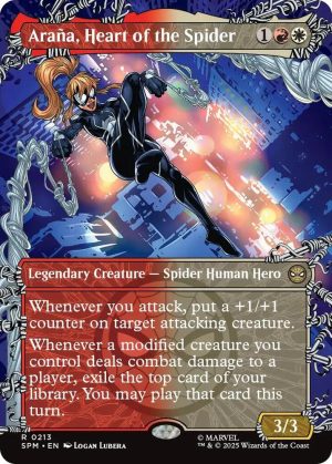 Arana, Heart of the Spider (Borderless) - 213: Marvel's Spider-Man