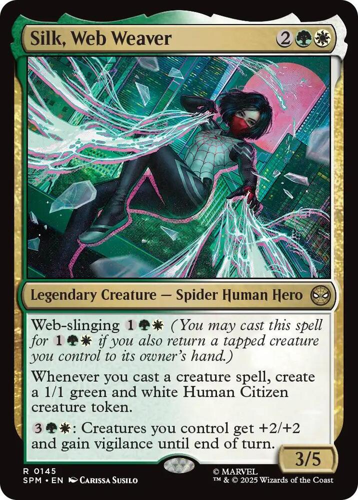 Silk, Web Weaver - 145: Marvel's Spider-Man