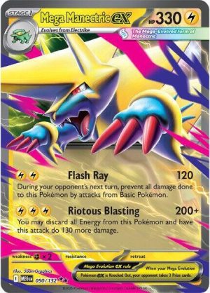 Mega Manectric ex - 050/132: Mega Evolution