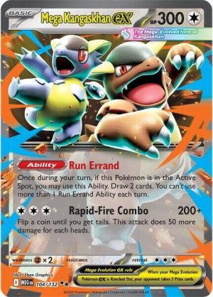 Mega Kangaskhan ex - 104/132: Mega Evolution