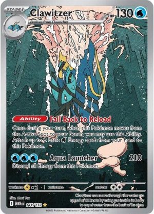 Clawitzer - 141/132: Mega Evolution