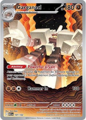 Garganacl - 147/132: Mega Evolution