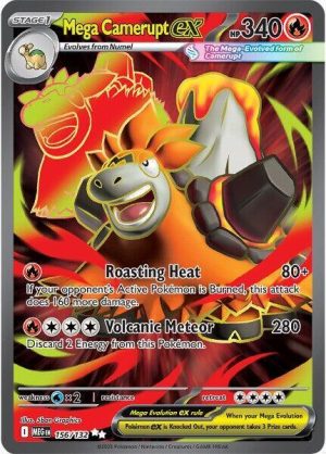 Mega Camerupt ex - 156/132: Mega Evolution