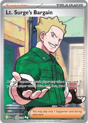 Lt. Surge's Bargain - 170/132: Mega Evolution