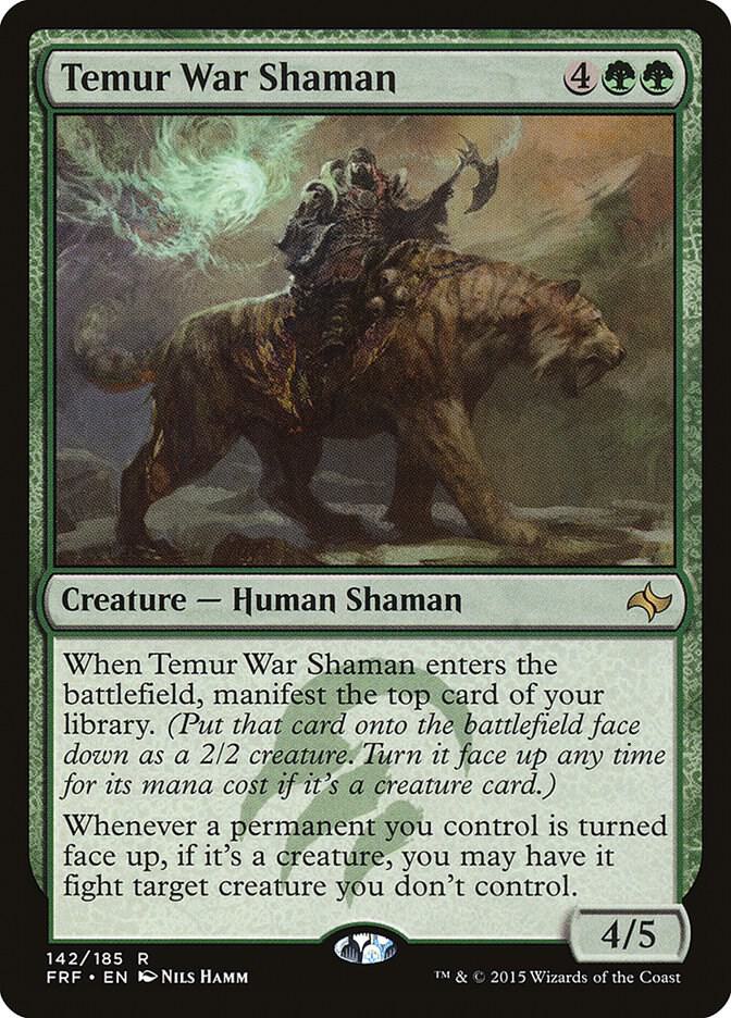 Temur War Shaman - 142: Fate Reforged