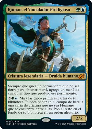 Kinnan, Bonder Prodigy - 338: Ikoria: Lair of Behemoths (ESP)