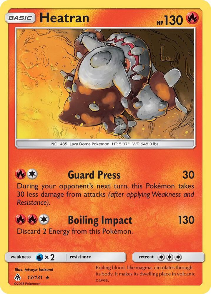 Heatran - 13/131: SM Forbidden Light
