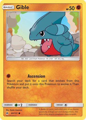 Gible - SM 60/131 : Forbidden Light