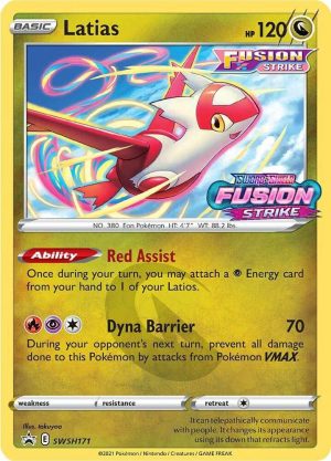 Latias - SWSH171 (Prerelease) : Sword & Shield Promo Cards