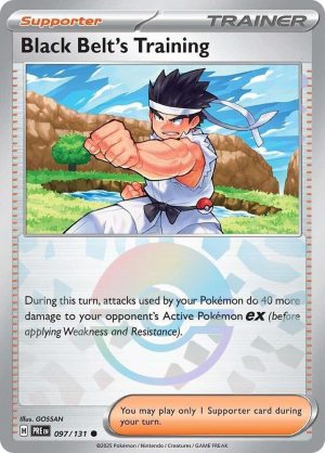 Black Belt's Training - 097/131 (Poke Ball Pattern) : Prismatic Evolutions