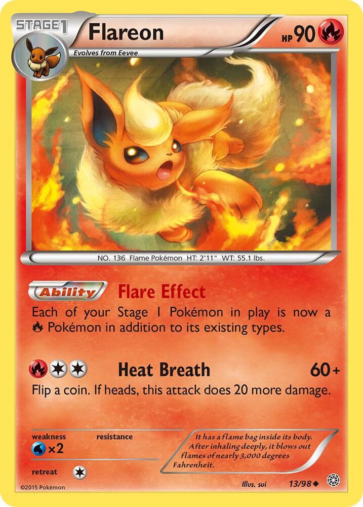 Flareon - 13/98: XY - Ancient Origins (MP)
